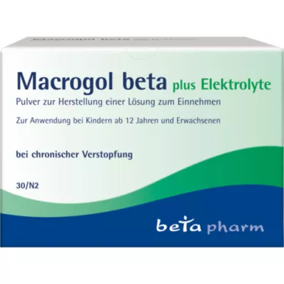 MACROGOL beta plus elektroliti Plv.z.H.e.L.z.Einn., 30 kom