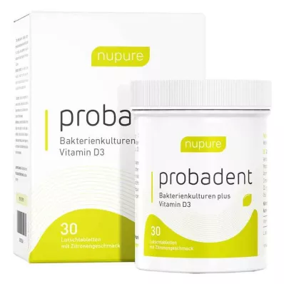 NUPURE probadent probiotik za loš zadah Lut., 30 kom
