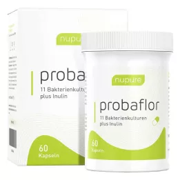 NUPURE probaflor probiotici za čišćenje crijeva Kps., 60 kom
