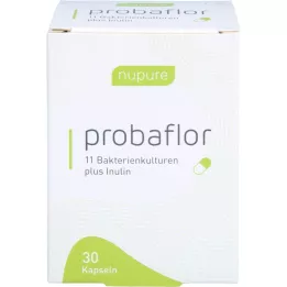 NUPURE probaflor probiotici za čišćenje crijeva Kps., 30 kom