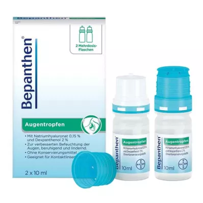 BEPANTHEN Kapi za oči, 2X10 ml BEPANTHEN Kapi za oči, 2X10 ml