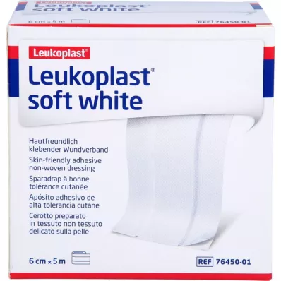 LEUKOPLAST mekani bijeli gips 6 cm x 5 m rola, 1 kom