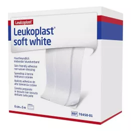 LEUKOPLAST mekani bijeli gips 6 cm x 5 m rola, 1 kom