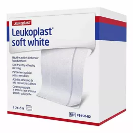 LEUKOPLAST mekani bijeli gips 8 cmx5 m rola, 1 kom