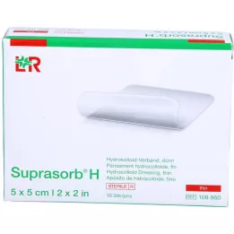 SUPRASORB H Hydrocoll.Verb.thin 5x5 cm, 10 kom