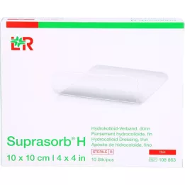 SUPRASORB H Hydrocoll.Verb.thin 10x10 cm, 10 kom