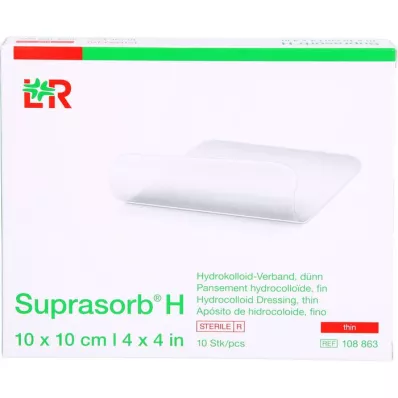 SUPRASORB H Hydrocoll.Verb.thin 10x10 cm, 10 kom
