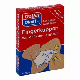 GOTHAPLAST Elastika za njegu rana na vrhovima prstiju 2 veličine, 10 kom