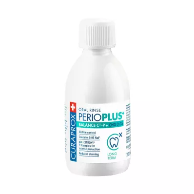 CURAPROX perio Plus+ Balance vodica za ispiranje usta CHX 0,05%, 200 ml