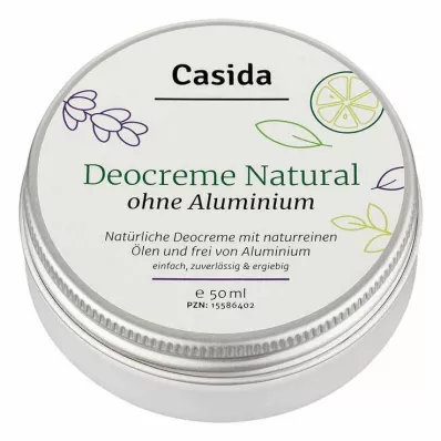 DEO CREME bez aluminija prirodni, 50 ml