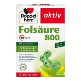 DOPPELHERZ Folna kiselina 800 depo tableta, 60 kom
