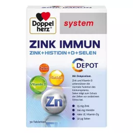 DOPPELHERZ Zinc Immun Depot system tablete, 30 kom