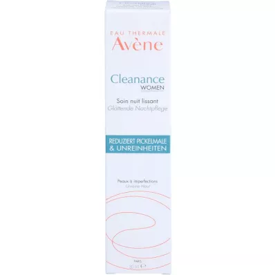 AVENE Cleanance WOMEN zaglađujuća noćna krema, 30 ml