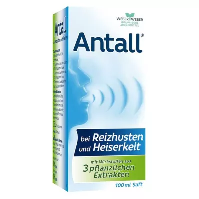 ANTALL sok za suhi kašalj i promuklost, 100 ml