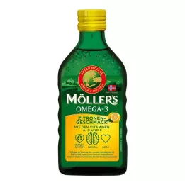 MÖLLERS Omega-3 ulje s okusom limuna, 250 ml