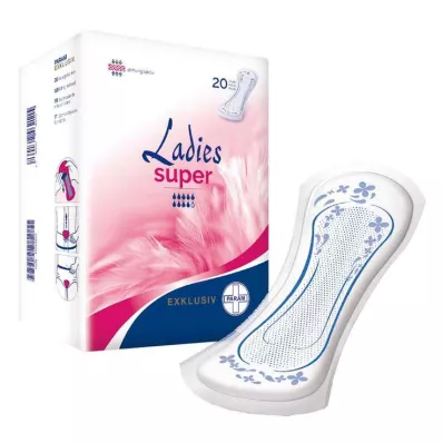 PARAM LADIES EXKLUSIV Umetak za inkontinenciju super, 20 kom PARAM LADIES EXKLUSIV Umetak za inkontinenciju super, 20 kom