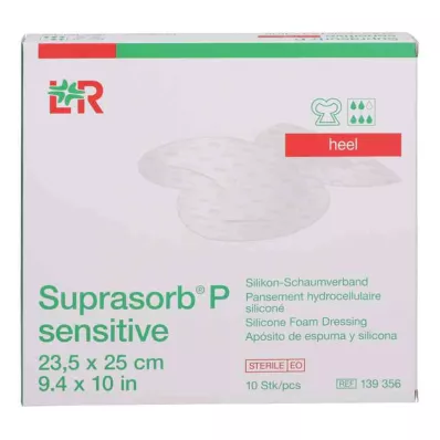 Suprasorb P osjetljiv PU-pjena za pete bor.23,5x25, 10 kom