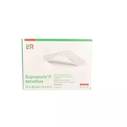 SUPRASORB P osjetljiva PU-pjena bez bora 15x20cm, 10 kom