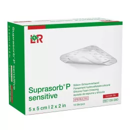 SUPRASORB P osjetljiv PU-Schaumv.bor.lite 5x5cm, 10 kom
