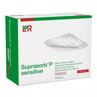 Suprasorb P osjetljiv PU-Schaumv.bor.lite 10x10cm, 10 kom Suprasorb P osjetljiv PU-Schaumv.bor.lite 10x10cm, 10 kom