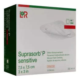 SUPRASORB P osjetljiv PU-Schaumv.bor.lite 7.5x7.5, 10 kom