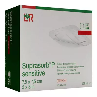 Suprasorb P osjetljiv PU-Schaumv.bor.lite 7,5x7,5, 10 kom Suprasorb P osjetljiv PU-Schaumv.bor.lite 7,5x7,5, 10 kom