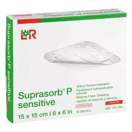 SUPRASORB P osjetljiv PU-Schaumv.bor.lite 15x15cm, 10 kom