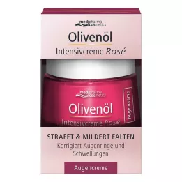 Olive Oil Intensive Cream Krema za oči s ružom, 15 ml