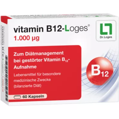 VITAMIN B12-LOGES 1.000 μg kapsule, 60 kom