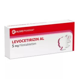 LEVOCETIRIZIN AL 5 mg filmom obložene tablete, 20 kom