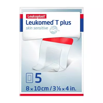 Leukomed® T plus skin sensitive 8x10 cm, 5 kom