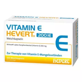 VITAMIN E HEVERT 200 IU meke kapsule, 100 kom