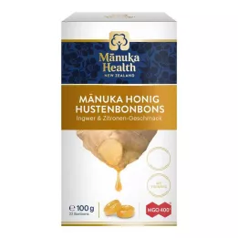 Manuka Health Mgo 400 + lizalice đumbir-limun, 100 g
