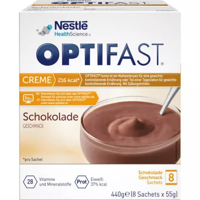 OPTIFAST Krem čokolada u prahu, 8X55 g