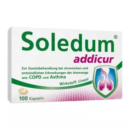 SOLEDUM addicur 200 mg želučani sok meke kapsule, 100 kom