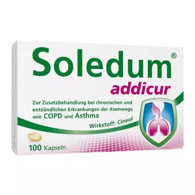 SOLEDUM addicur 200 mg želučani sok meke kapsule, 100 kom SOLEDUM addicur 200 mg želučani sok meke kapsule, 100 kom