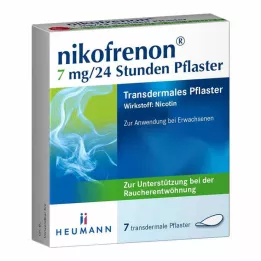 NIKOFRENON 7 mg/24 sata flaster transdermalni, 7 kom