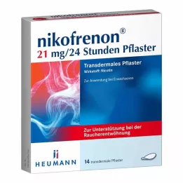 NIKOFRENON 21 mg/24 sata flaster transdermalni, 14 kom