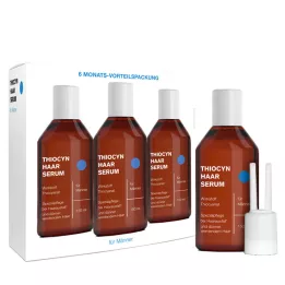 THIOCYN Serum za kosu za muškarce, vrijedno pakiranje od 6 mjeseci, 3X150 ml