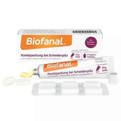 Biofanal® kombinirano pakiranje za vaginalni soor, 1 kom Biofanal® kombinirano pakiranje za vaginalni soor, 1 kom