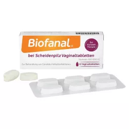 BIOFANAL za soor u rodnici 100 000 IU tab. za rodnicu, 6 kom