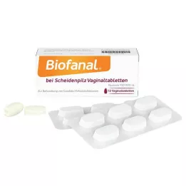 BIOFANAL za soor u rodnici 100 000 IU tab. za rodnicu, 12 kom