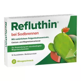 REFLUTHIN protiv žgaravice tablete za žvakanje menta, 16 kom