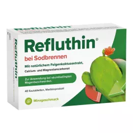 REFLUTHIN tablete za žvakanje protiv žgaravice mint, 48 kom