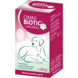 OMNI BiOTiC Cat &amp; Prašak za pse, 60 g