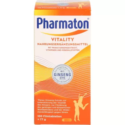 PHARMATON Vitality filmom obložene tablete, 100 kom