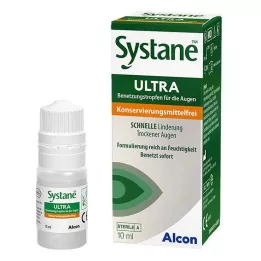 SYSTANE ULTRA Kapljica za mokrenje za kolovoz bez očuvanja, 10 ml