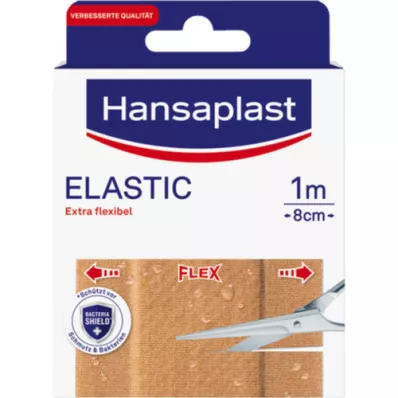 HANSAPLAST Elastični flaster 8 cmx1 m, 1 kom