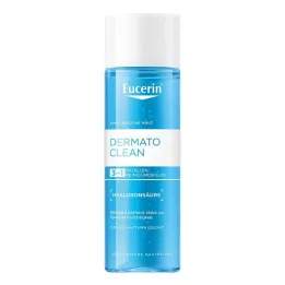 EUCERIN DermatoCLEAN Hyal.Miz.Fluid za čišćenje 3u1, 200 ml