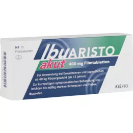 IBUARISTO acute 400 mg filmom obložene tablete, 10 kom